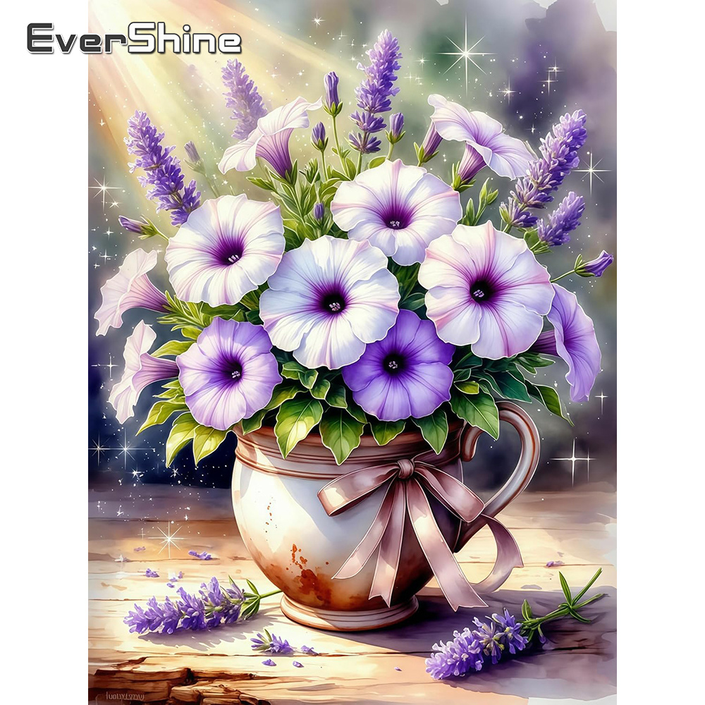 Embroidery Daisy - EverShine DIY Diamond Embroidery Flower Vase