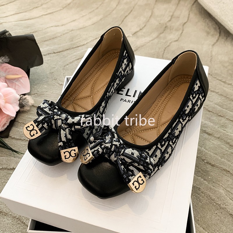 Embroidery Style - Comfortable French Womens Single Shoes for