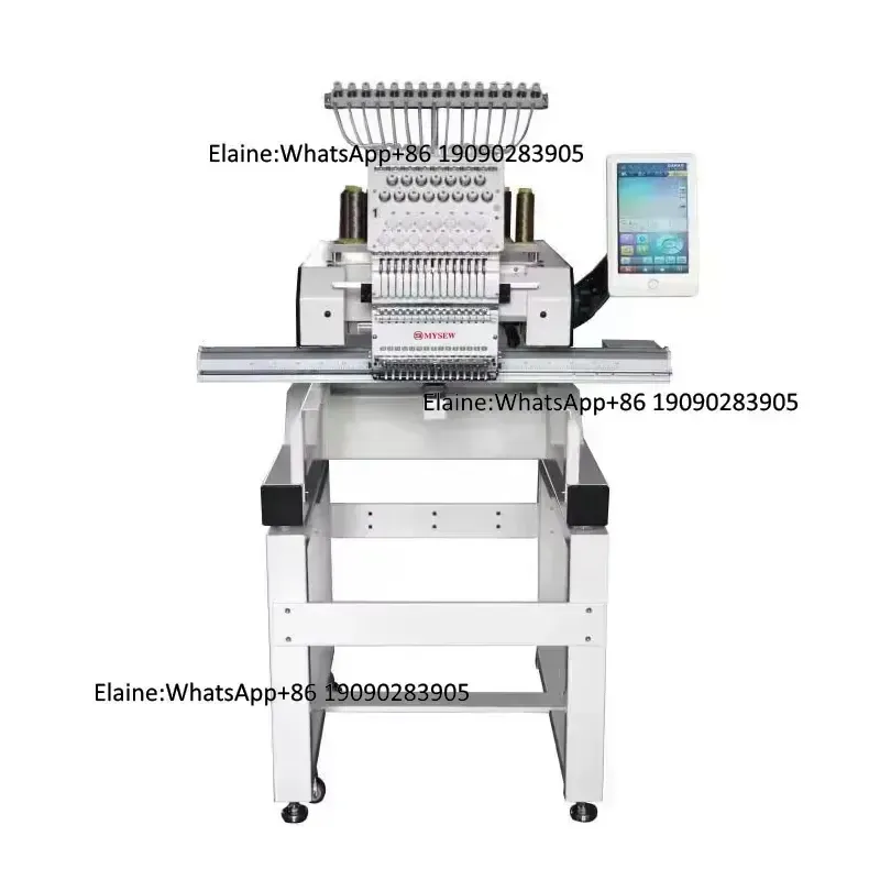 Embroidery Hat Machine - MYSEW MBC1201 Automatic Industry Single Head
