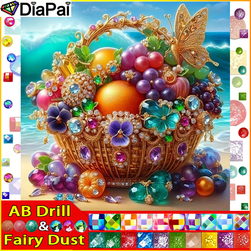 Embroidery Daisy - DiaPai Fairy Dust AB 5D DIY