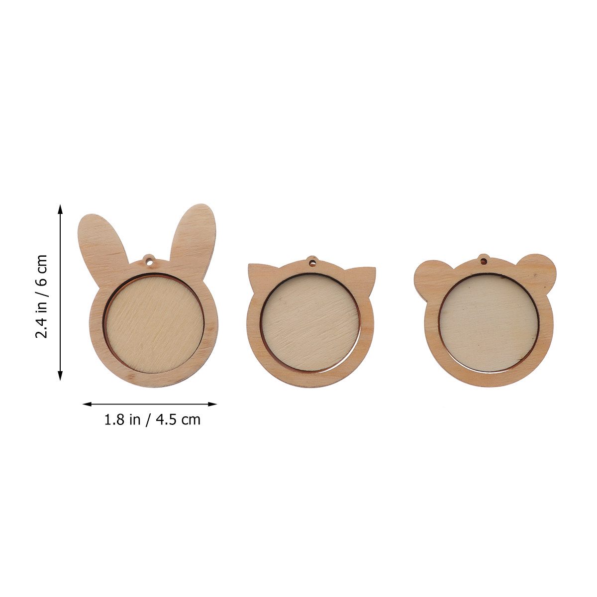 3Pcs Mini Wood Embroidery Hoop - Embroidery Hoop ulasan dan harga