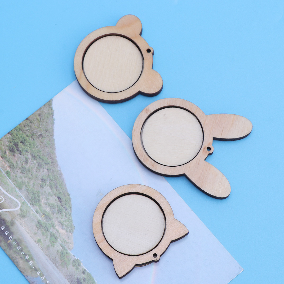3Pcs Mini Wood Embroidery Hoop - Embroidery Hoop ulasan dan harga