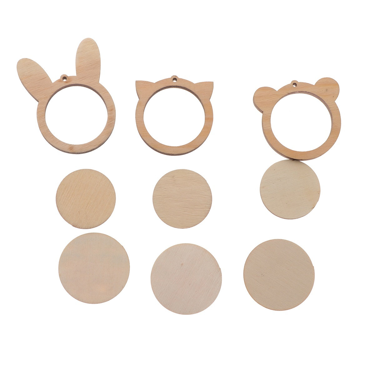3Pcs Mini Wood Embroidery Hoop - Embroidery Hoop ulasan dan harga