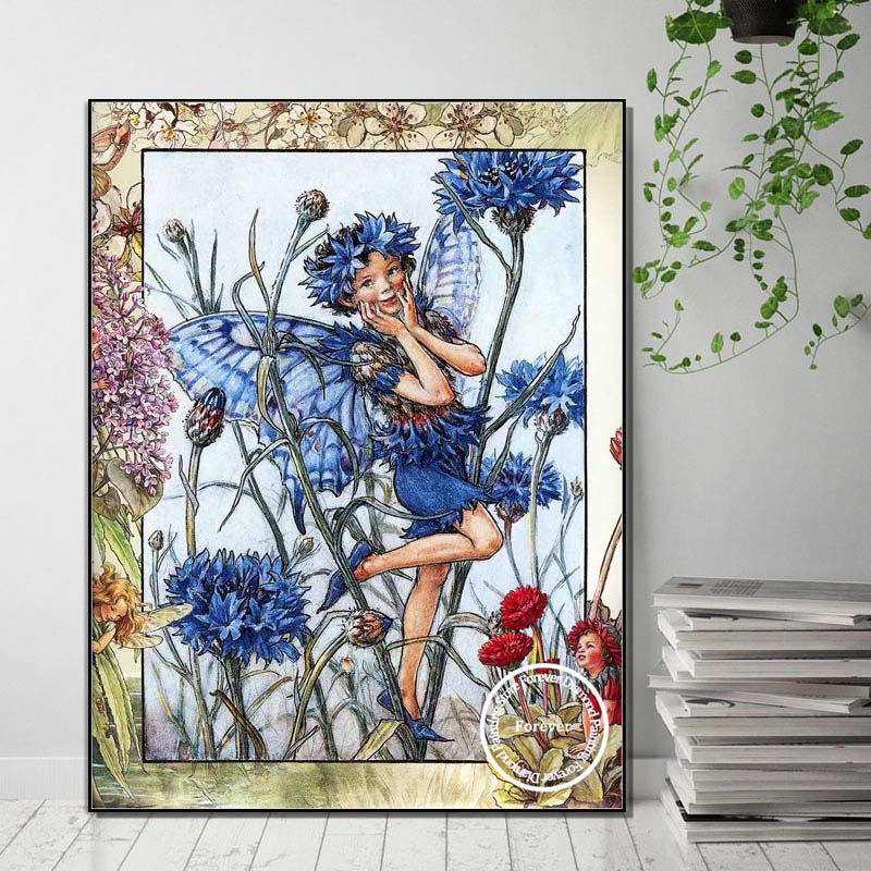 Cicely Mary Barker Artwork Flo - Embroidery Daisy ulasan dan harga