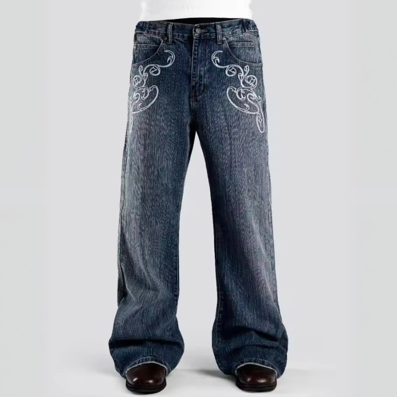 Retro Y2K 2 Pcs Set Street Sty - Embroidery Style ulasan dan harga
