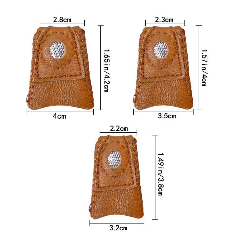 1Pcs Premium Sheepskin Thimble - Embroidery Premium ulasan dan harga