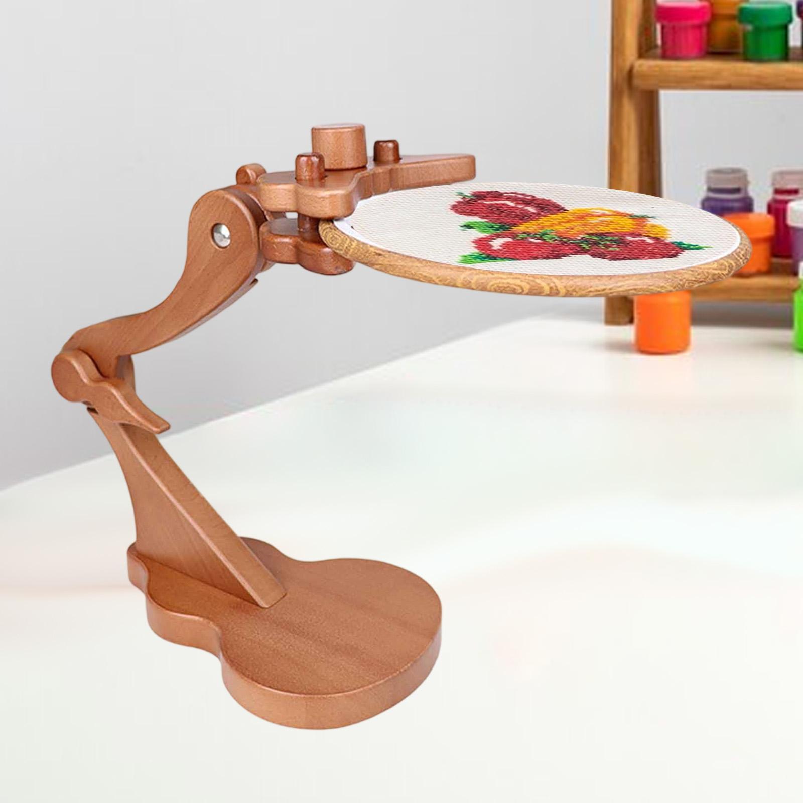 Embroidery Hoop Holder Wood Em - Embroidery Hoop ulasan dan harga