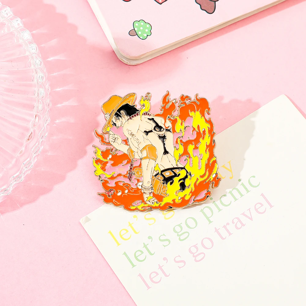 1 Pc Classics Anime Brooch Per - Embroidery Reddit ulasan dan harga