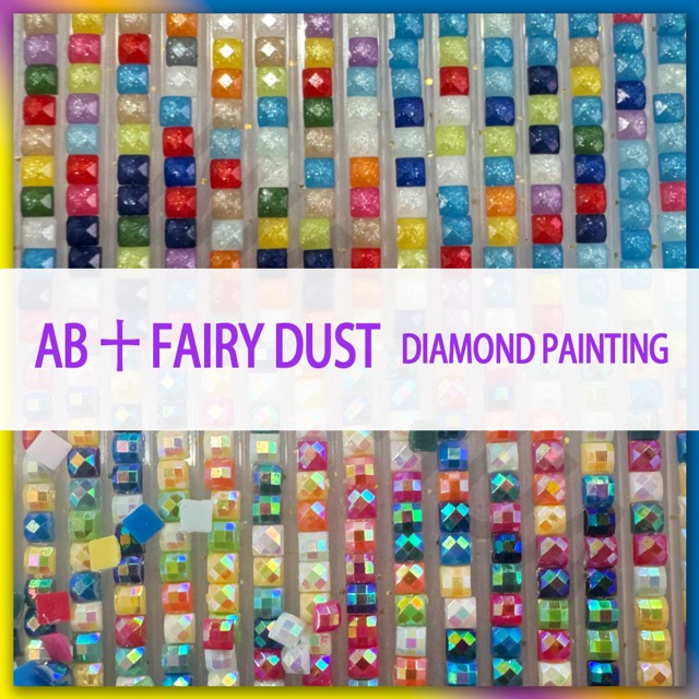 Fairy Dust AB Diamond Embroide - Embroidery Daisy ulasan dan harga