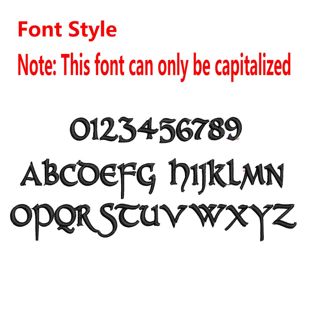 Personalized Special fonts Dou - Embroidery Font Free ulasan dan harga