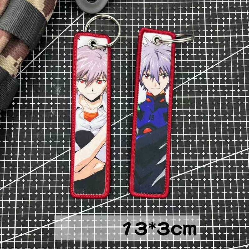 Evangelion Keychain Anime Embr - Embroidery Hoop ulasan dan harga