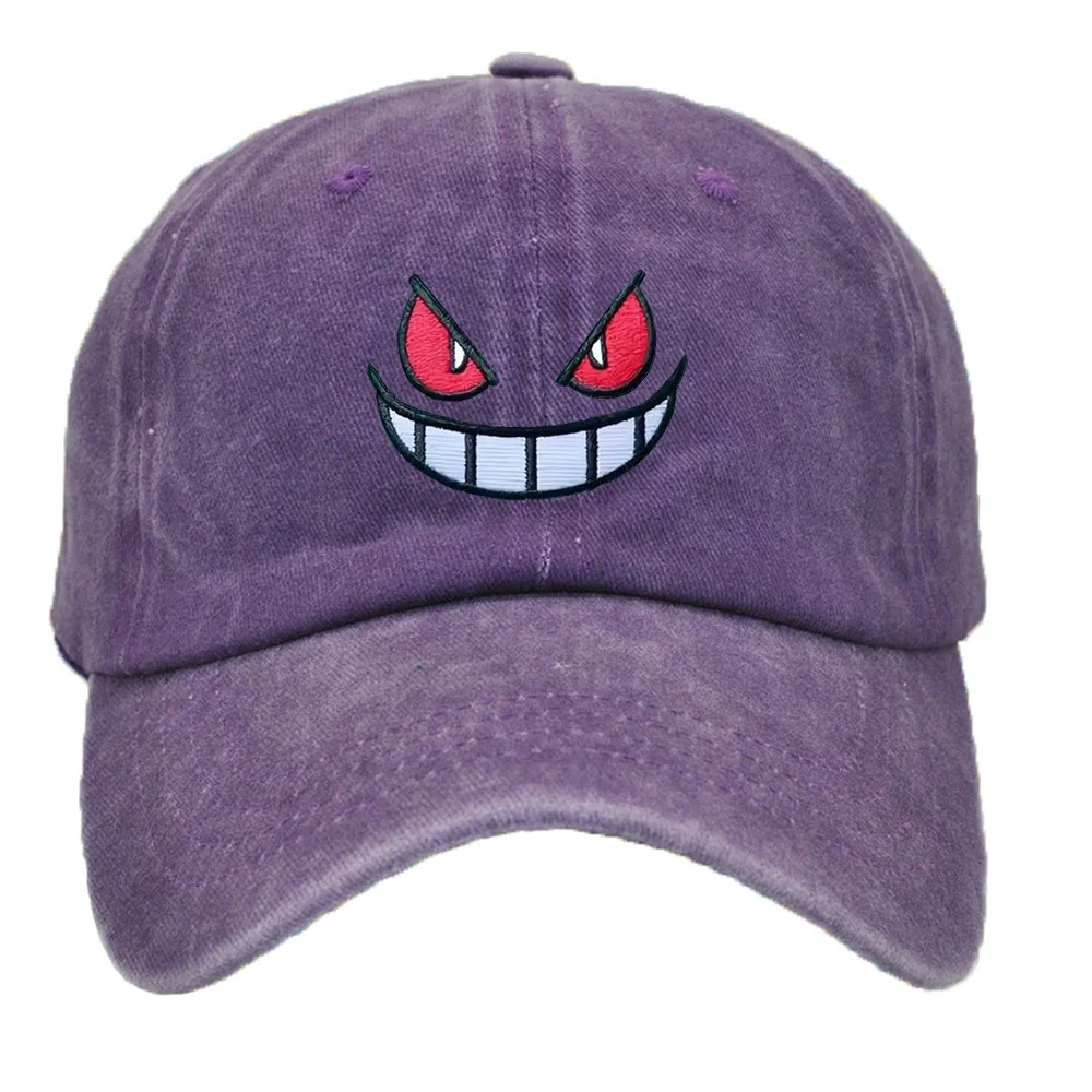 Bandai Pokemon Gengar Baseball - Embroidery Hat Machine ulasan dan harga