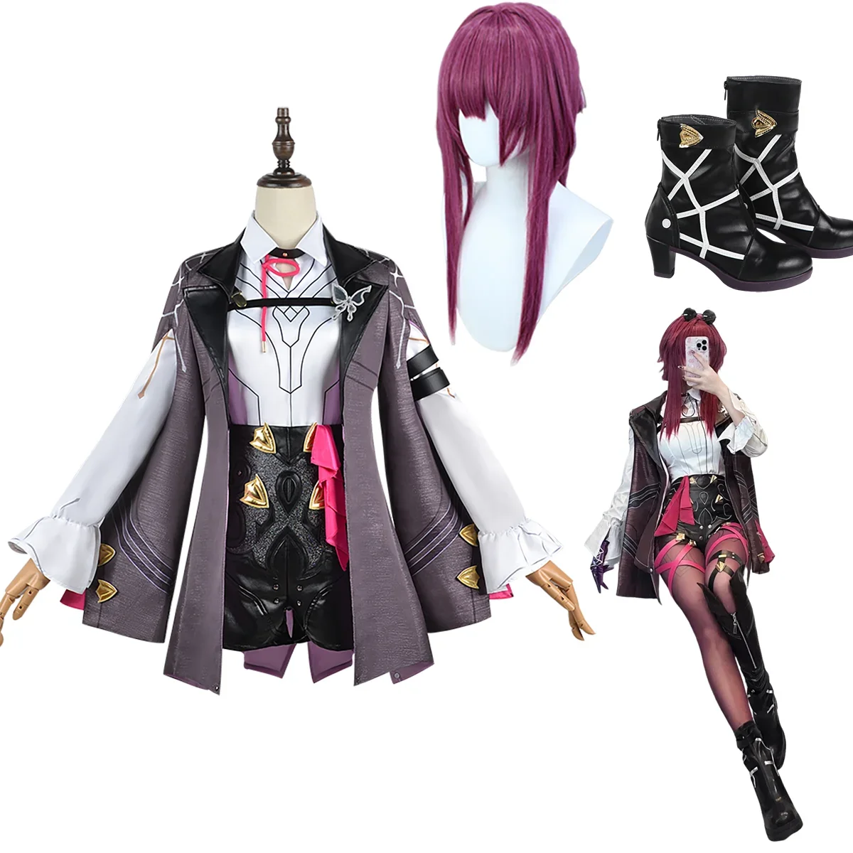 Honkai Star Rail Kafka Cosplay - Embroidery Premium ulasan dan harga