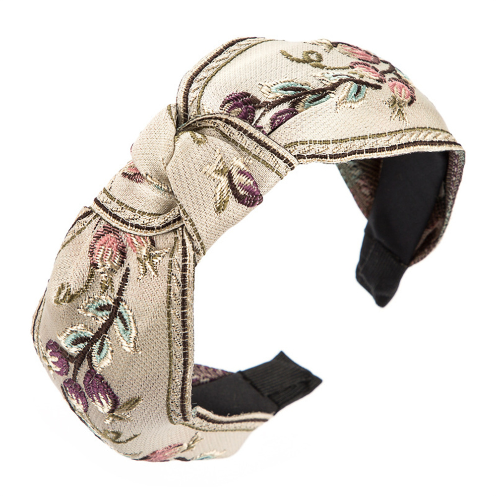 New Retro Knotted Headband For - Embroidery Hoop ulasan dan harga
