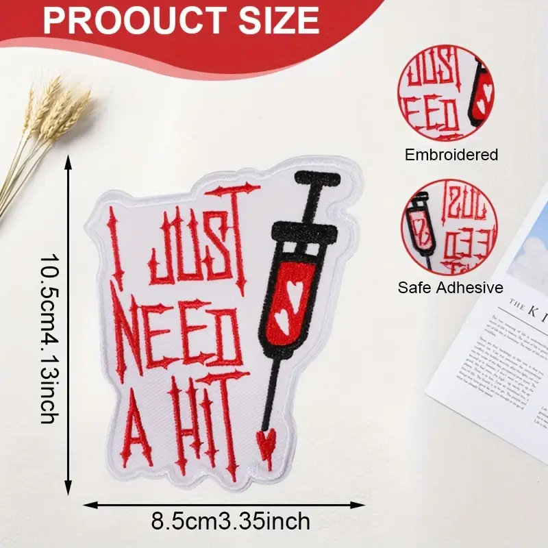 1PC I Just Need A Hit Embroide - Embroidery Hat Machine ulasan dan harga