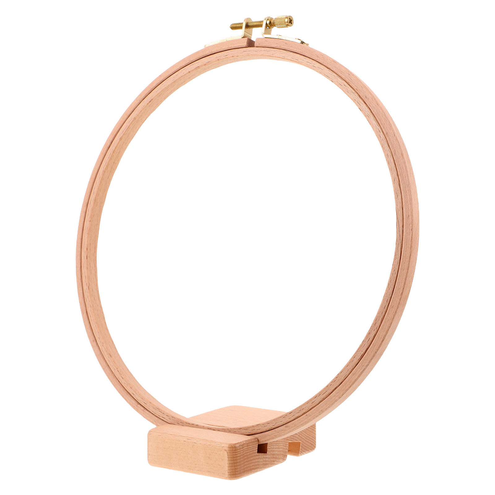 1Set Artisan Wooden Embroidery - Embroidery Hoop ulasan dan harga