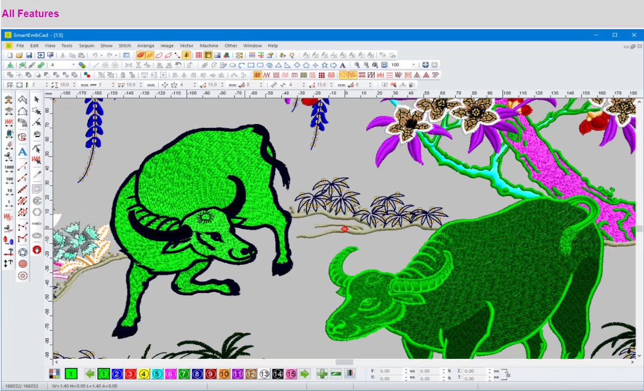 Digitizing Software Vectorizat - Embroidery Vector ulasan dan harga