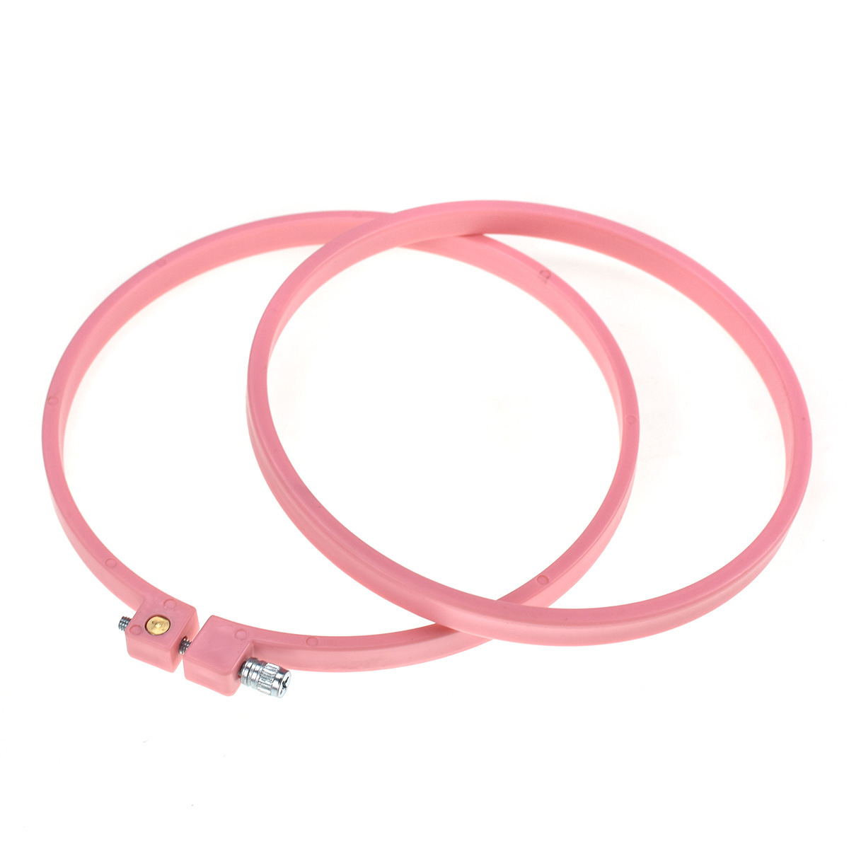 1/7pcs 7-25cm Plastic Embroide - Embroidery Hoop ulasan dan harga
