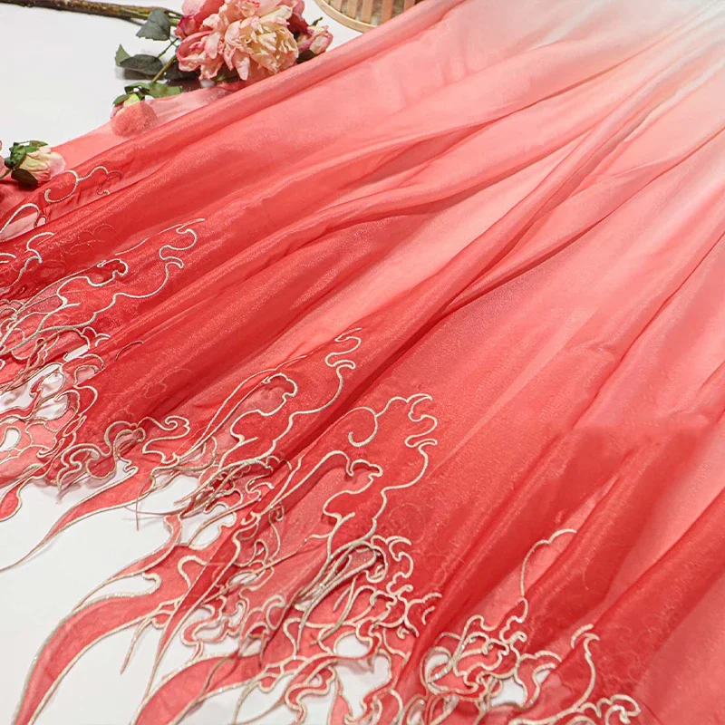 Chinese Style Embroidery Lotus - Embroidery Style ulasan dan harga