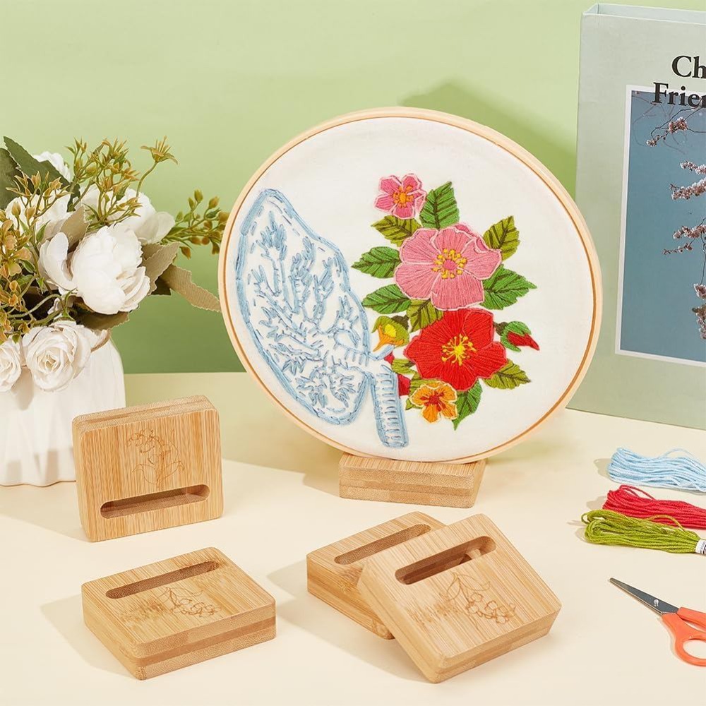 6Pcs Embroidery Hoop Rectangle - Embroidery Hoop ulasan dan harga