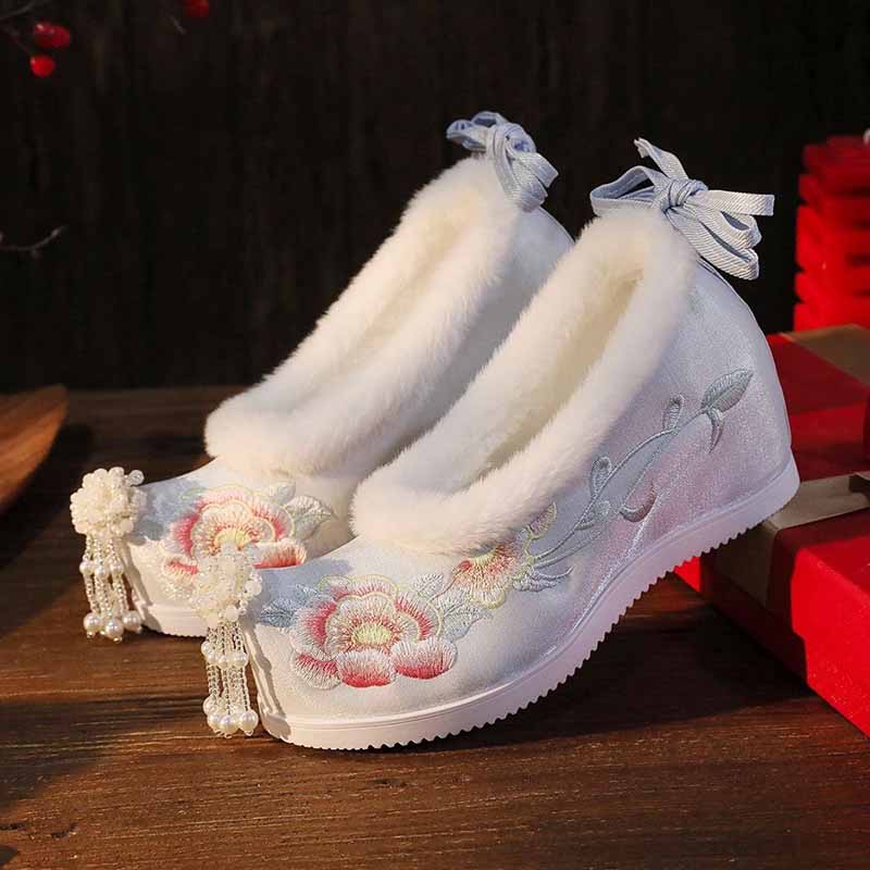 Women`s Plus Size 41# Hanfu Em - Embroidery Cotton ulasan dan harga