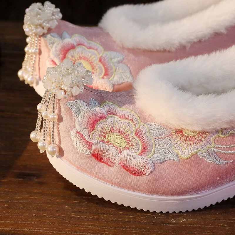 Women`s Plus Size 41# Hanfu Em - Embroidery Cotton ulasan dan harga