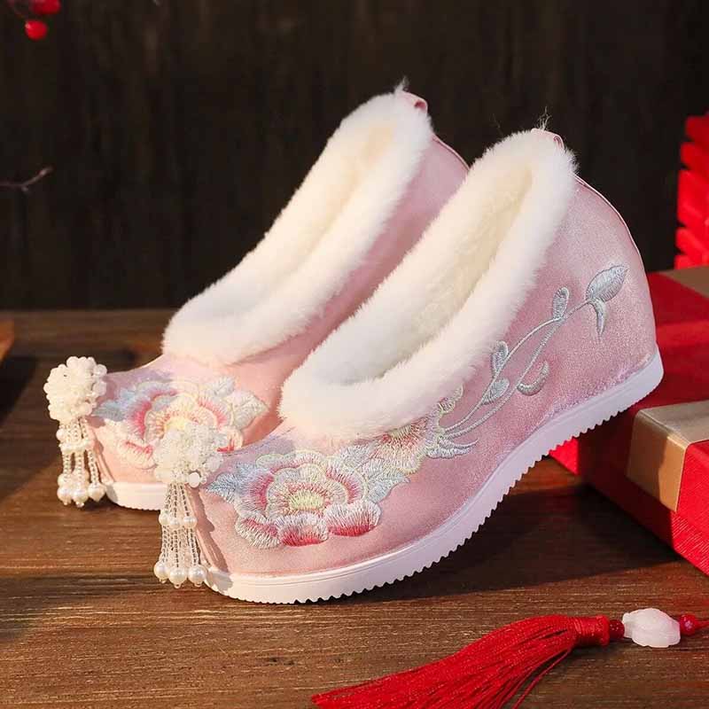 Women`s Plus Size 41# Hanfu Em - Embroidery Cotton ulasan dan harga