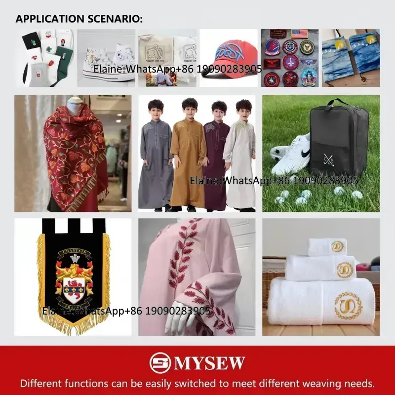 MYSEW MBC1201 Automatic Indust - Embroidery Hat Machine ulasan dan harga