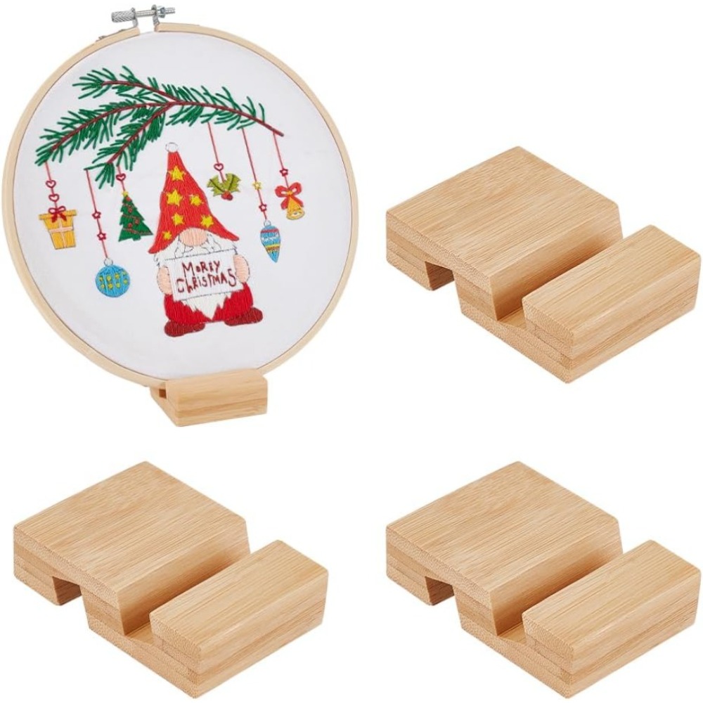 4Pcs Embroidery Hoop Wooden Ba - Embroidery Hoop ulasan dan harga