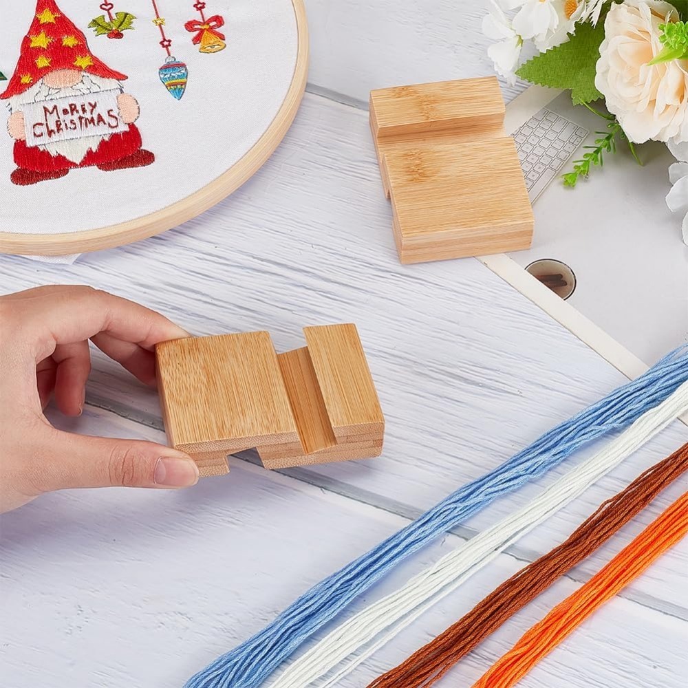 4Pcs Embroidery Hoop Wooden Ba - Embroidery Hoop ulasan dan harga