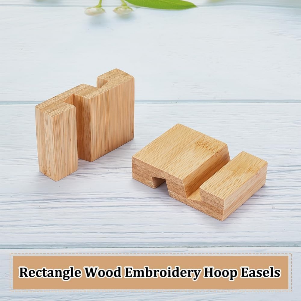 4Pcs Embroidery Hoop Wooden Ba - Embroidery Hoop ulasan dan harga