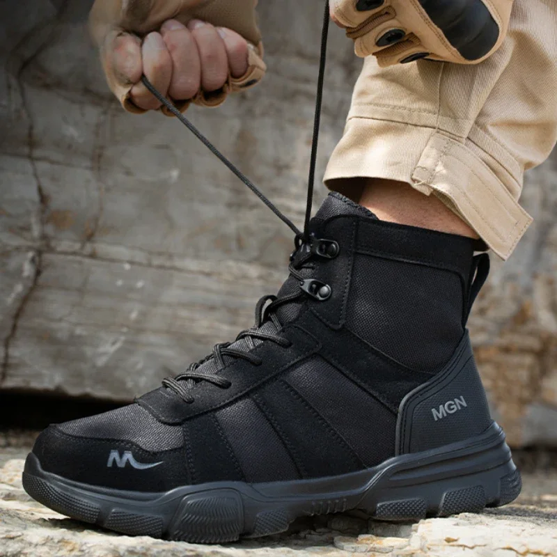 Work Boots Indestructible Men' - Embroidery Cotton ulasan dan harga