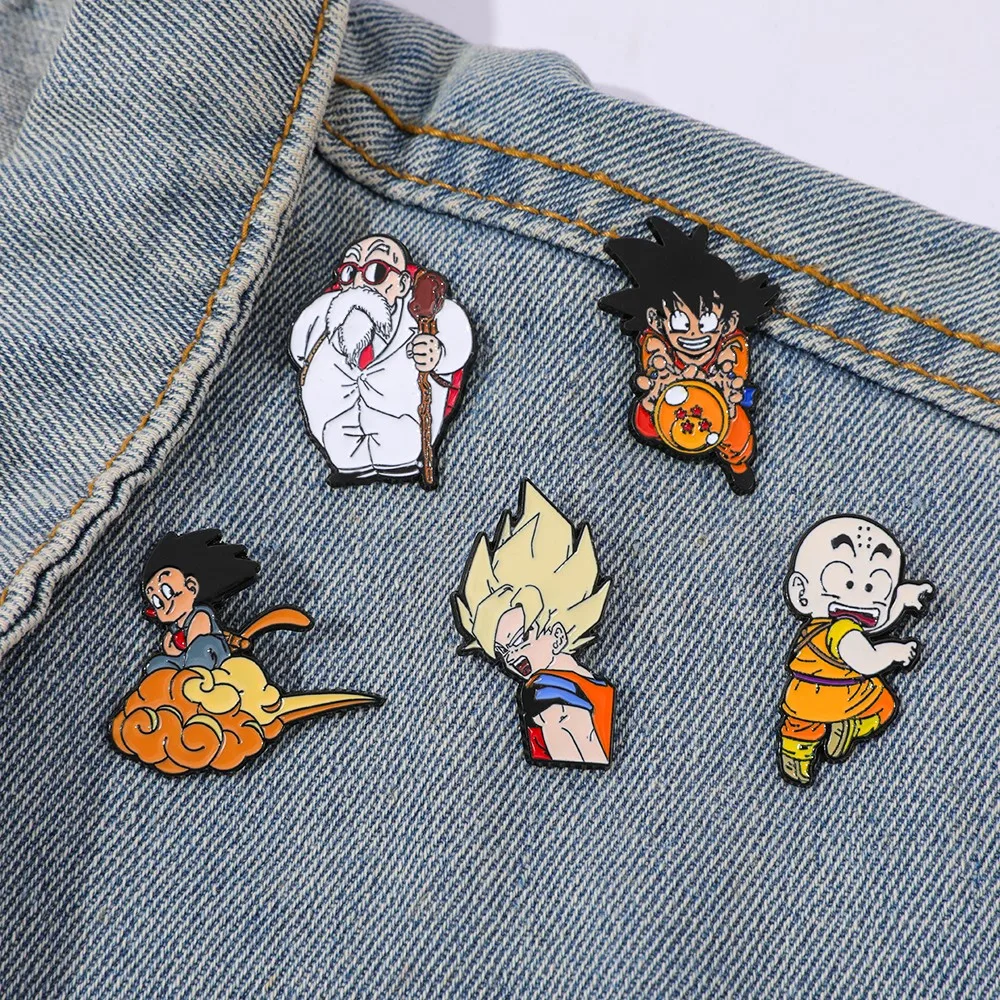 5 Pcs Classic Popular Anime Br - Embroidery Reddit ulasan dan harga