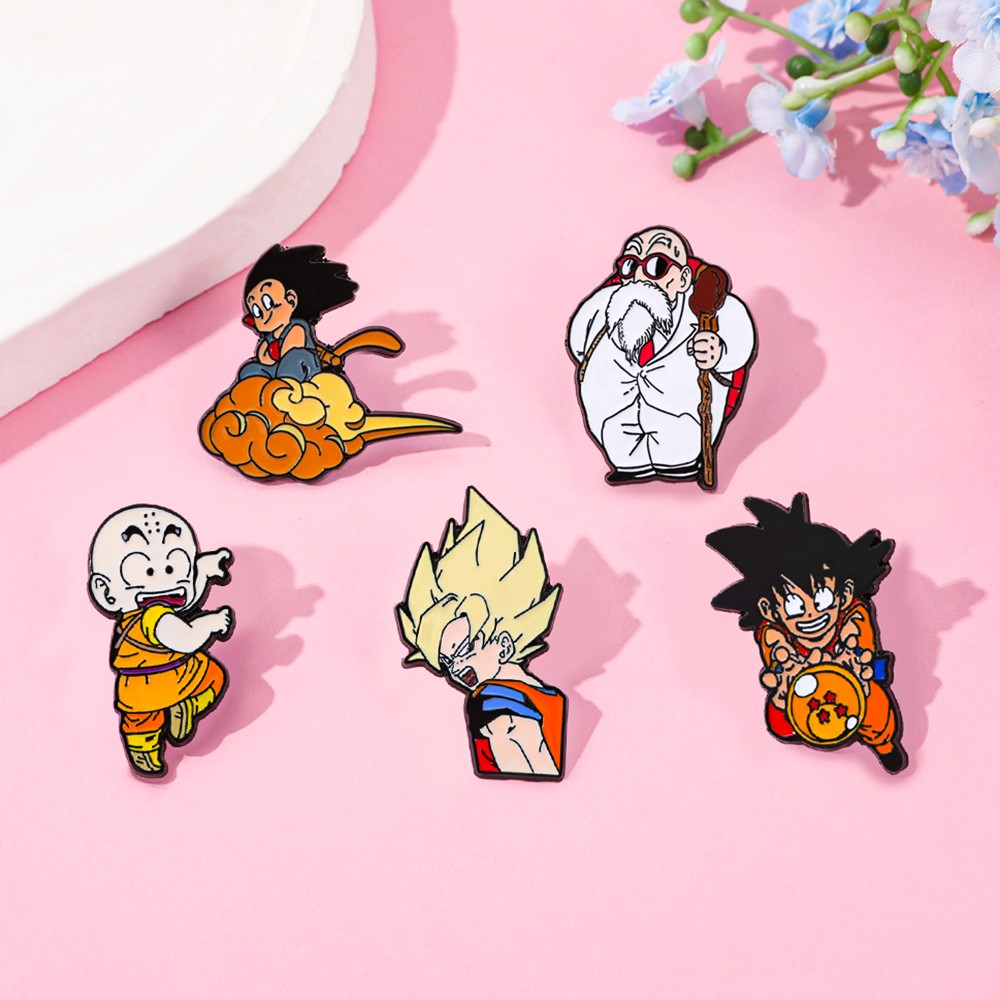 5 Pcs Classic Popular Anime Br - Embroidery Reddit ulasan dan harga