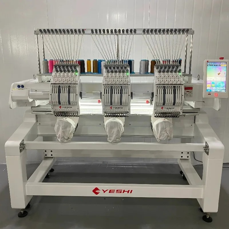 12 Needle Computerized Single  - Embroidery Hat Machine ulasan dan harga