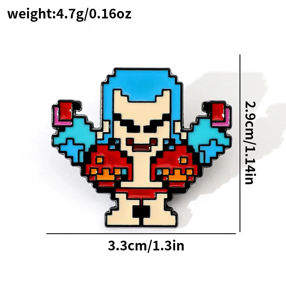 5 Pcs Creativity Pixel Style B - Embroidery Reddit ulasan dan harga