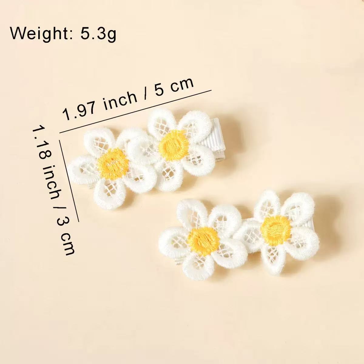 14pcs Embroidery Little Daisy  - Embroidery Daisy ulasan dan harga