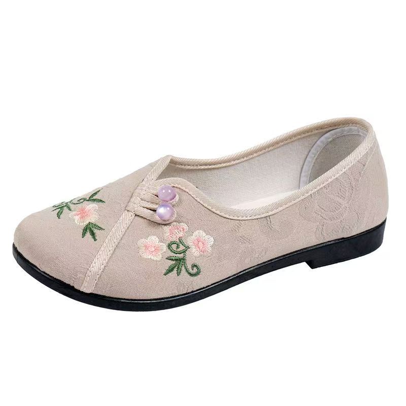 Chinese Style Women Flat sole  - Embroidery Style ulasan dan harga