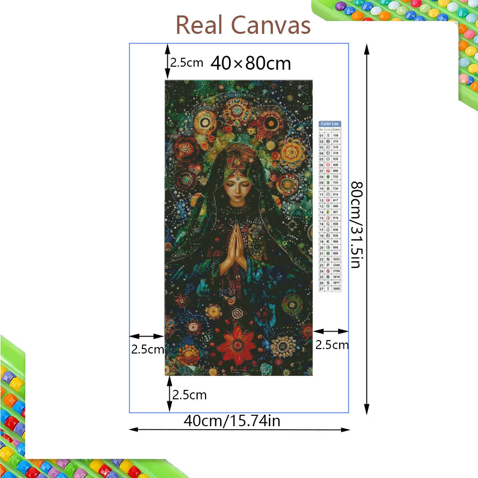 Diamond Painting Art DIY Mosai - Embroidery Daisy ulasan dan harga