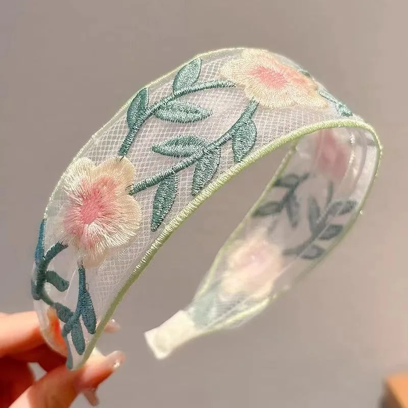 1/3pcs Elegant Chiffon Embroid - Embroidery Hoop ulasan dan harga
