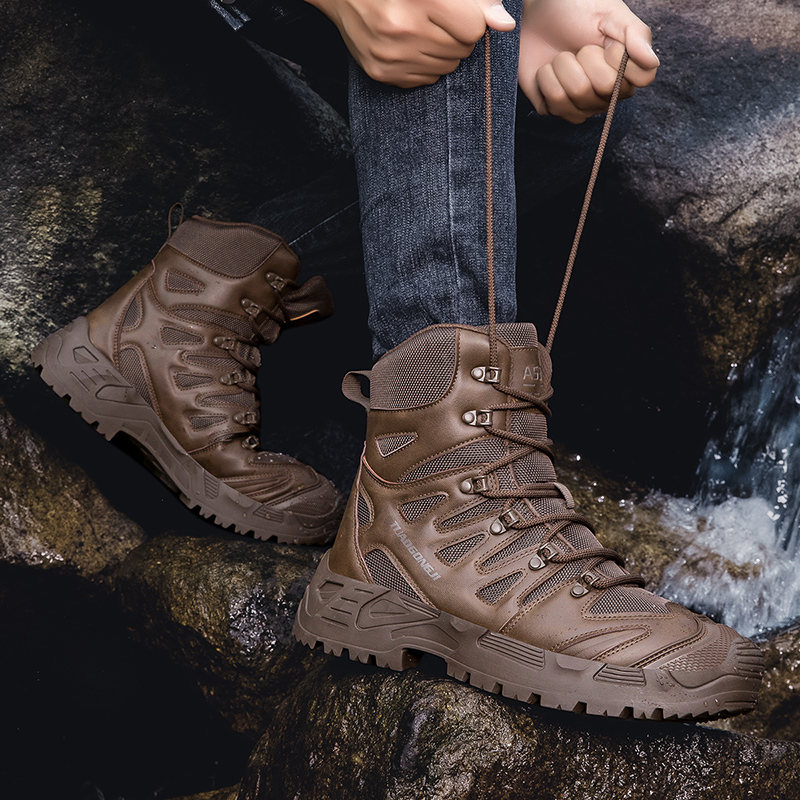 Men's Outdoor Hiking Tactical  - Embroidery Cotton ulasan dan harga