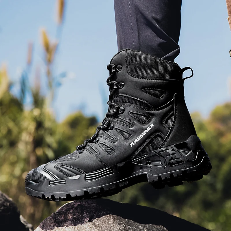 Men's Outdoor Hiking Tactical  - Embroidery Cotton ulasan dan harga