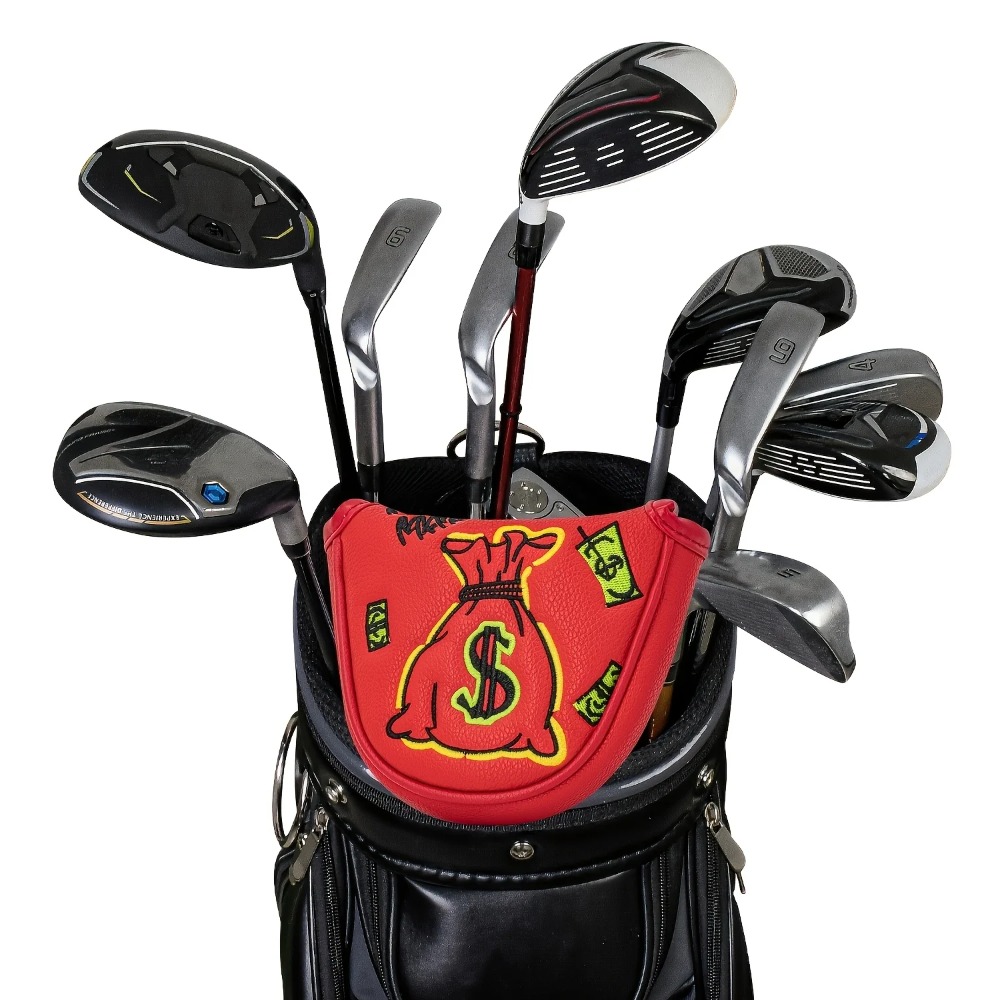 Golf Putter Cover | Half Round - Embroidery Premium ulasan dan harga