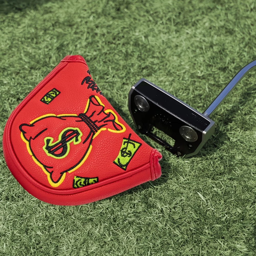 Golf Putter Cover | Half Round - Embroidery Premium ulasan dan harga