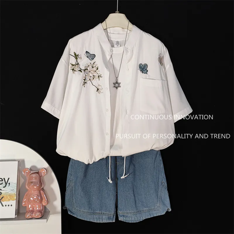 Men's 3 Piece Set Chinese Styl - Embroidery Style ulasan dan harga