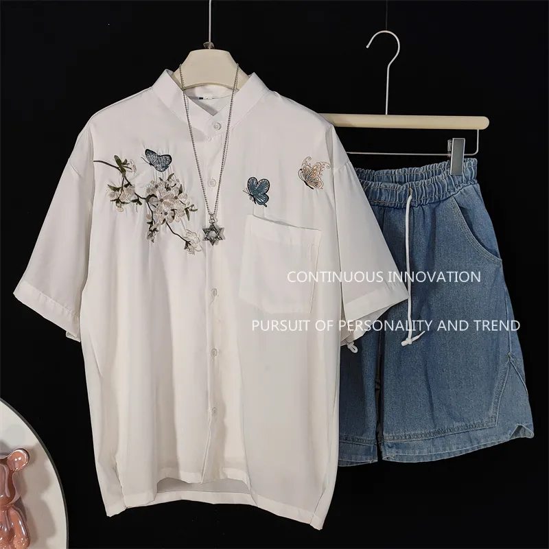 Men's 3 Piece Set Chinese Styl - Embroidery Style ulasan dan harga