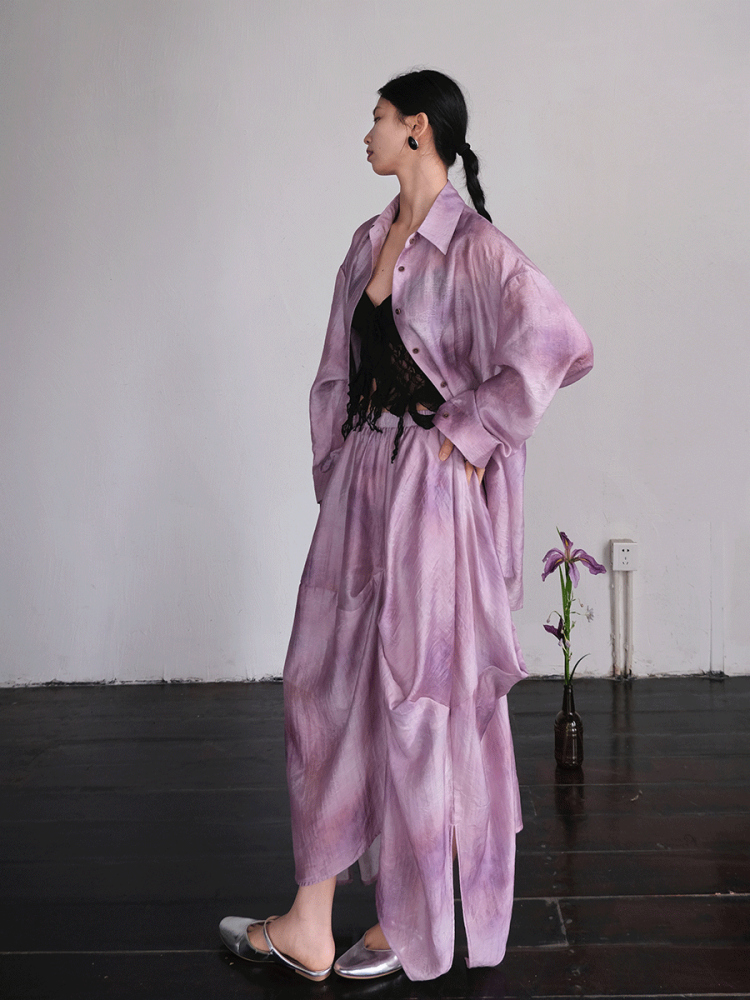 New Spring Summer Loose Fit Lo - Embroidery Premium ulasan dan harga