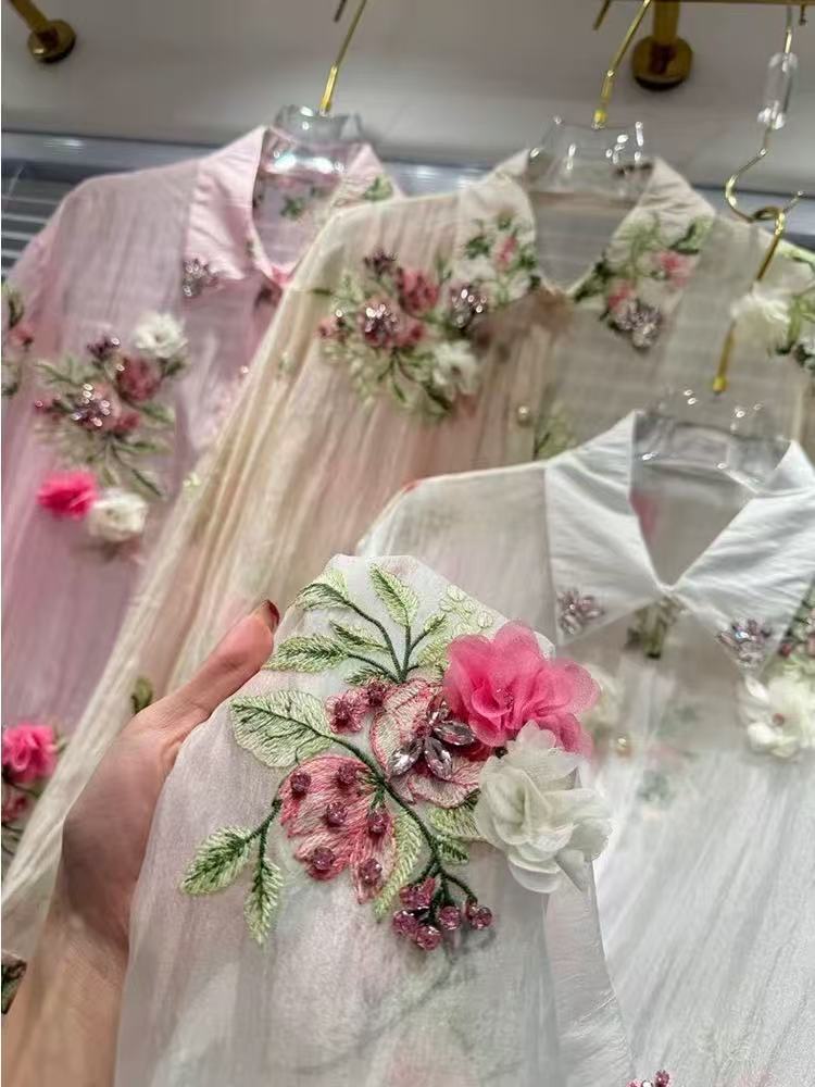 Luxury Design Summer Sparkle D - Embroidery Daisy ulasan dan harga