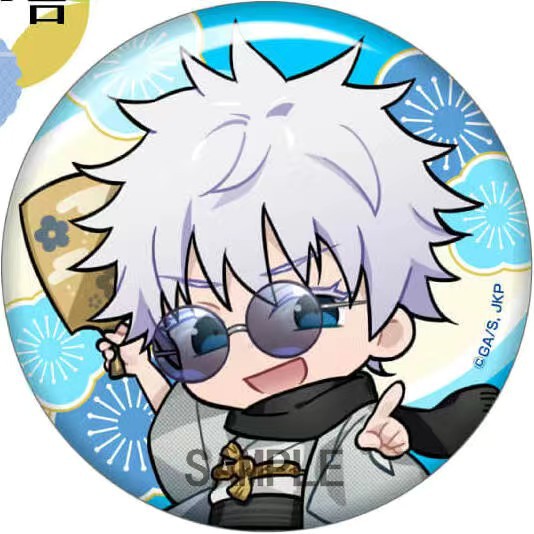 Jujutsu Kaisen Anime Badge Pin - Embroidery Reddit ulasan dan harga